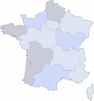 Les régions françaises